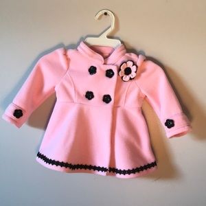 Kids Headquarters Pink Fleece Coat